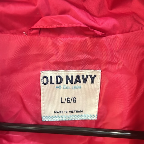 Bright Pink Old Navy Vest large - Picture 2 of 5